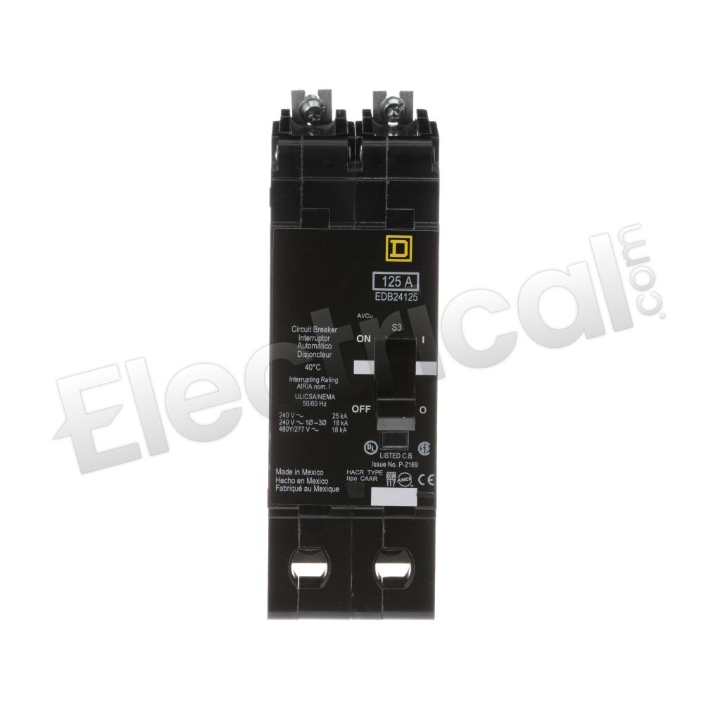 Square D Molded Case EDB24125SA