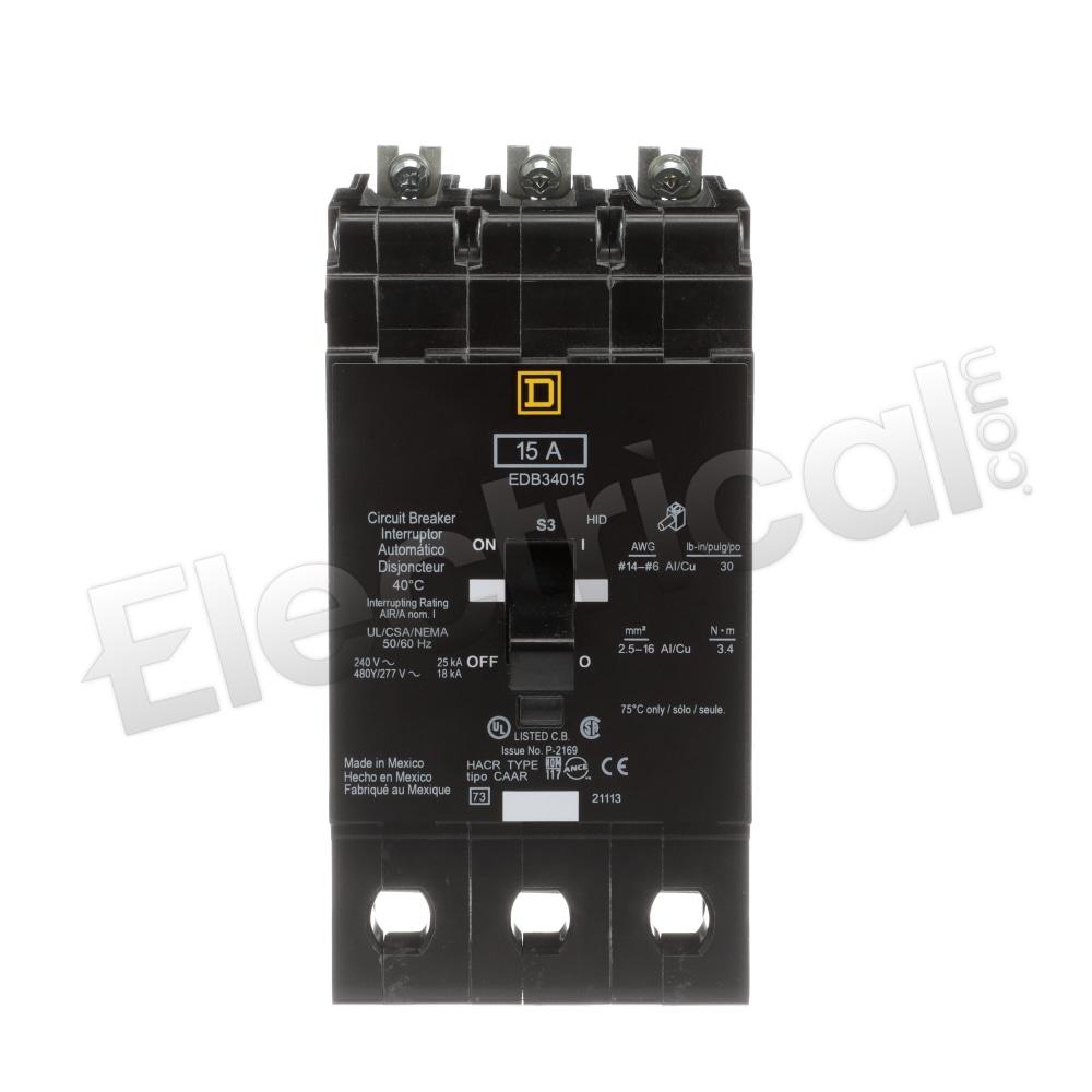 Square D Molded Case EDB34015