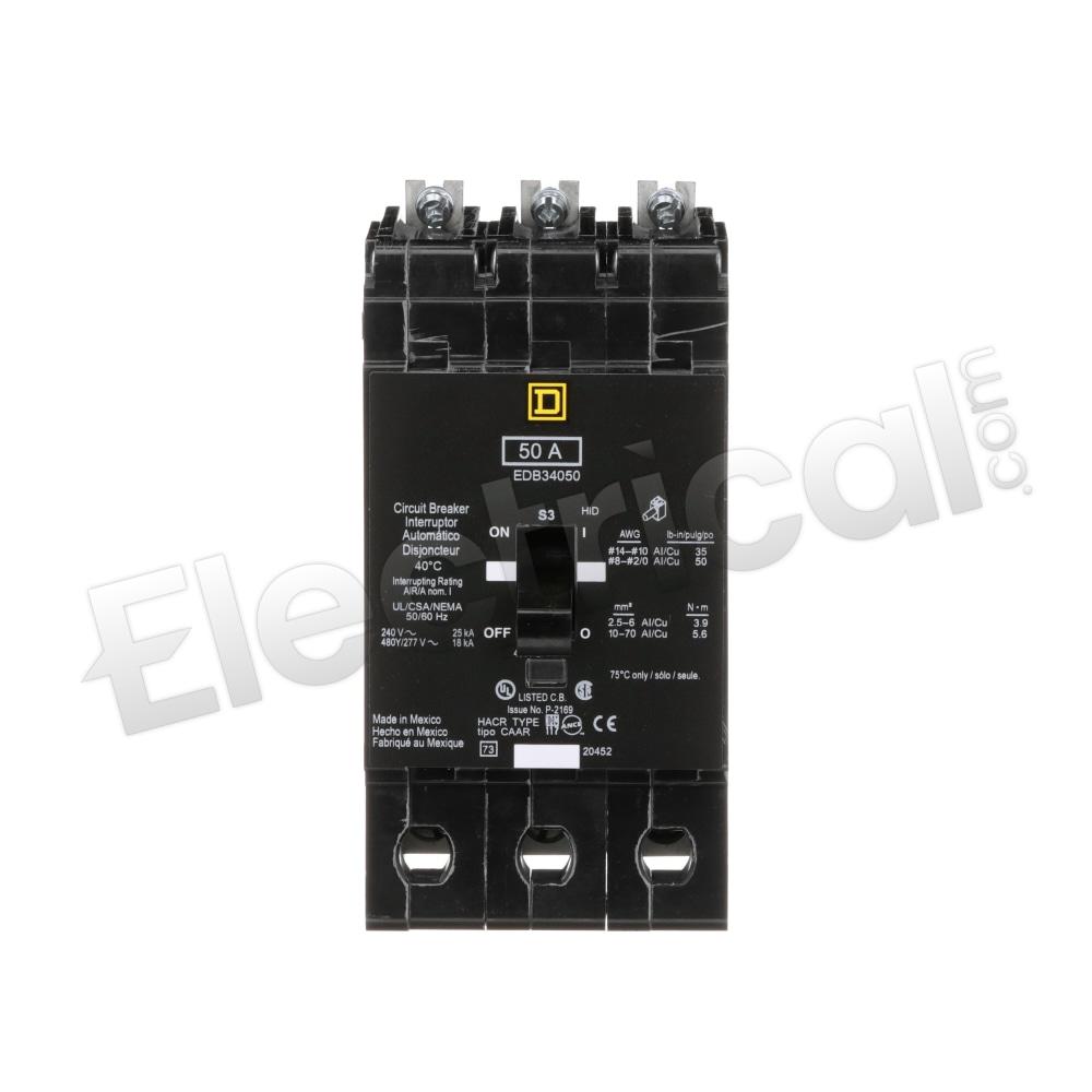 Square D Molded Case EDB34050