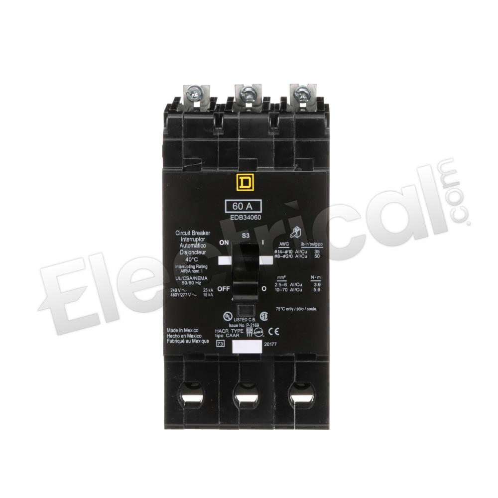 Square D Molded Case EDB34060