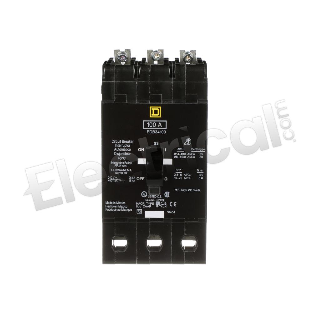 Square D Molded Case EDB36070