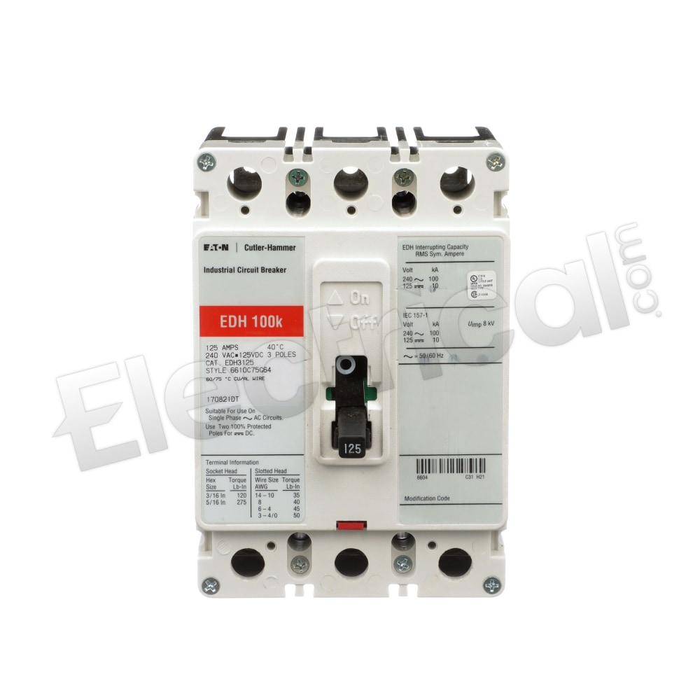 Eaton Molded Case EDH3125