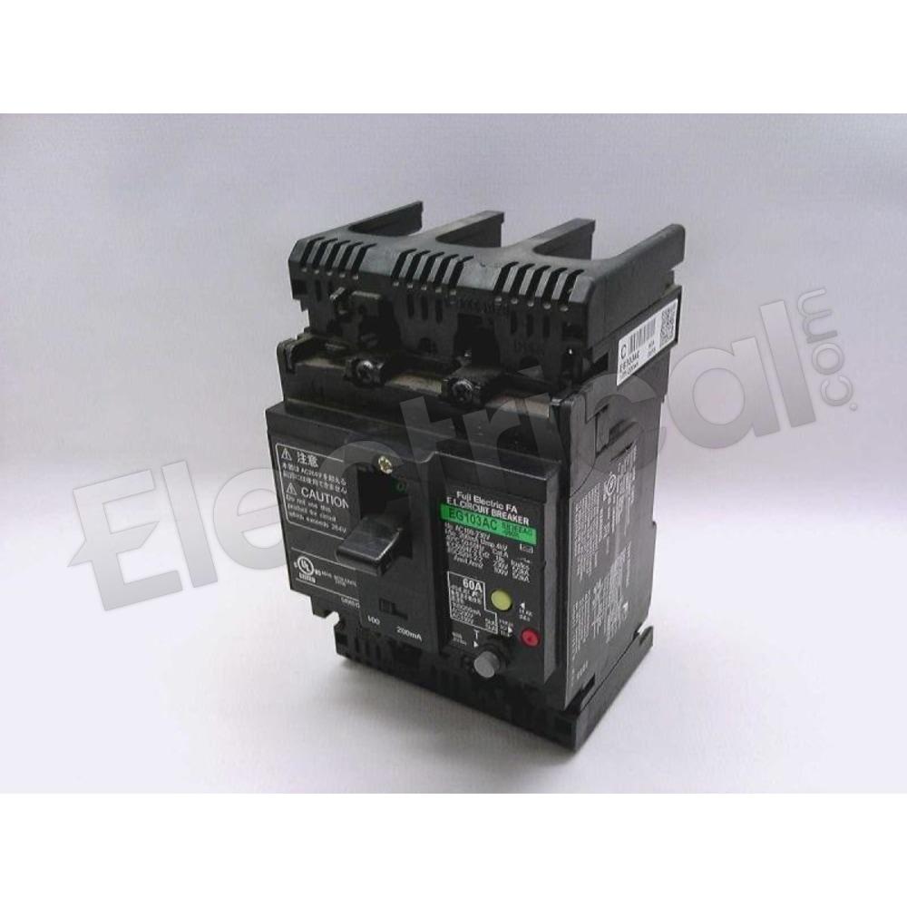 Fuji Electric Molded Case EG103AC/100-200MA