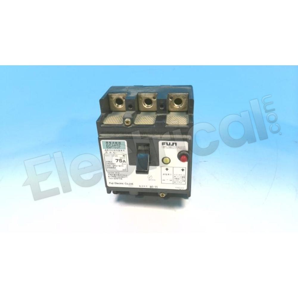 Fuji Electric Molded Case EG103F-75-30MA