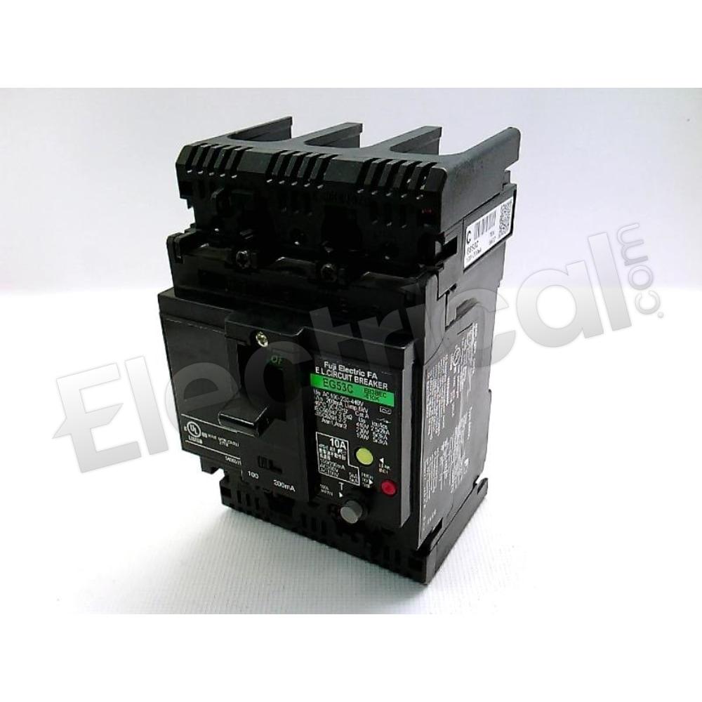 Fuji Electric Molded Case EG53C/10-200MA
