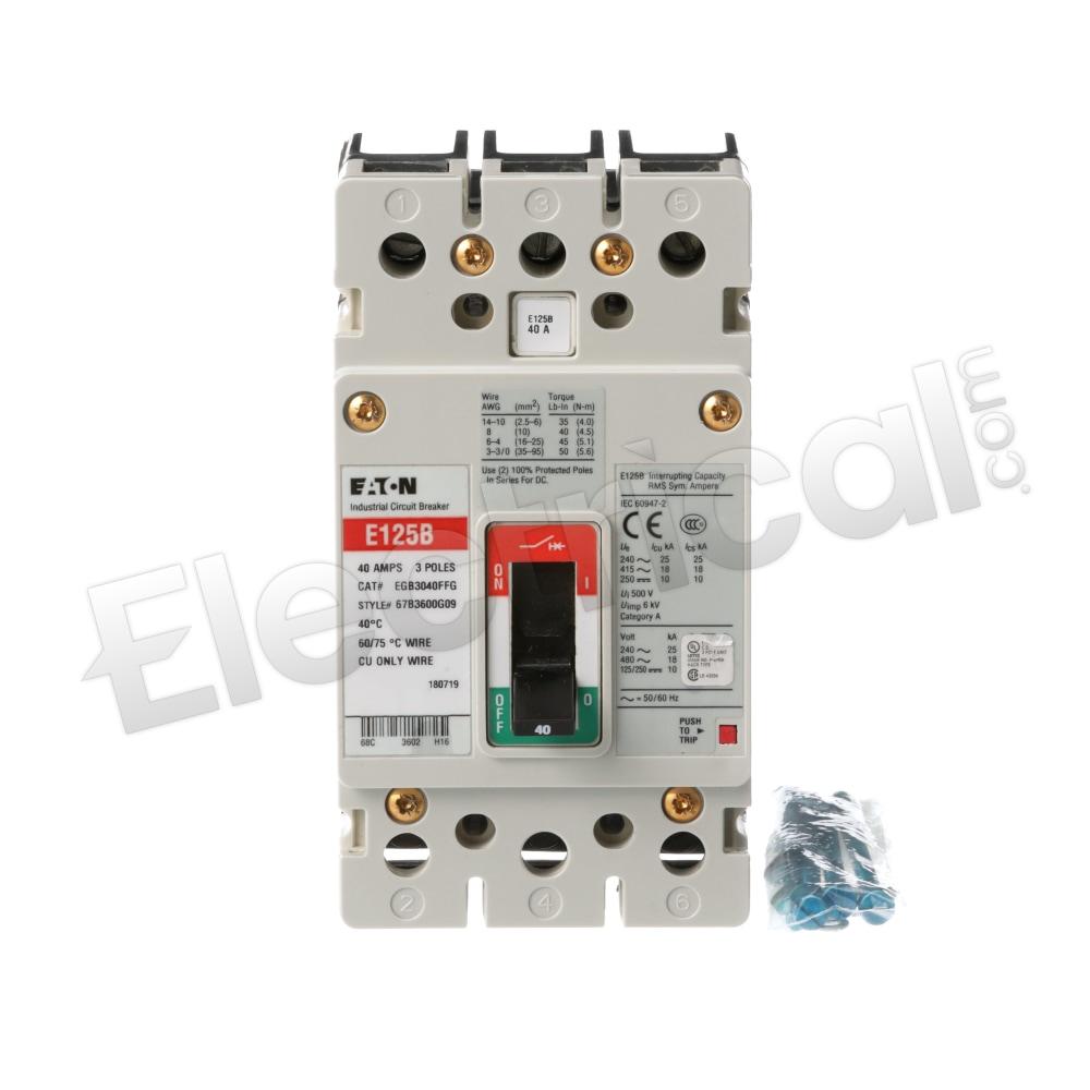 Eaton Molded Case EGB3040FFG