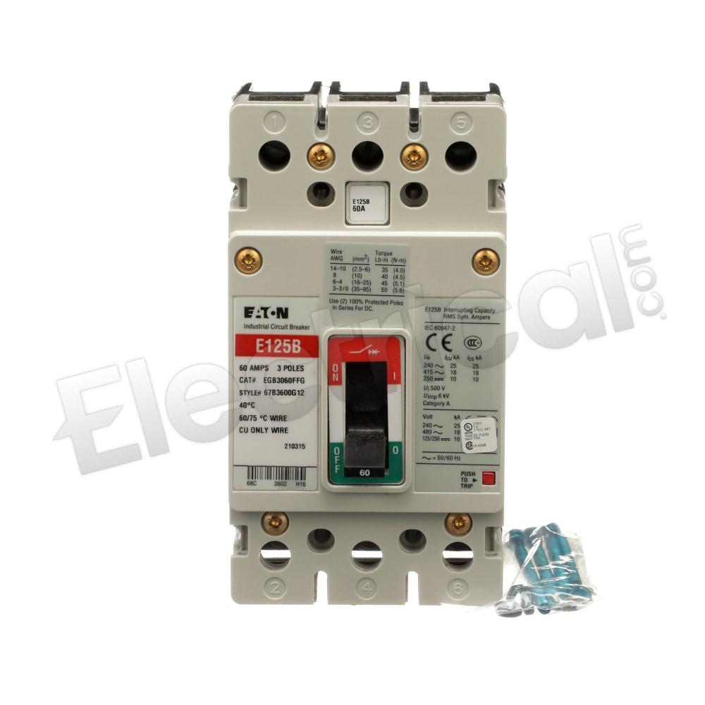 Eaton Molded Case EGB3060FFG