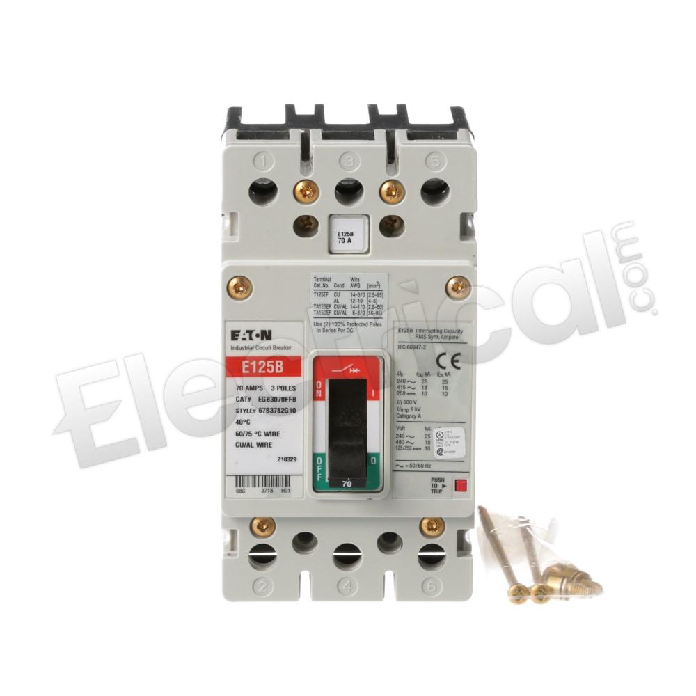 Eaton Molded Case EGB3070FFB