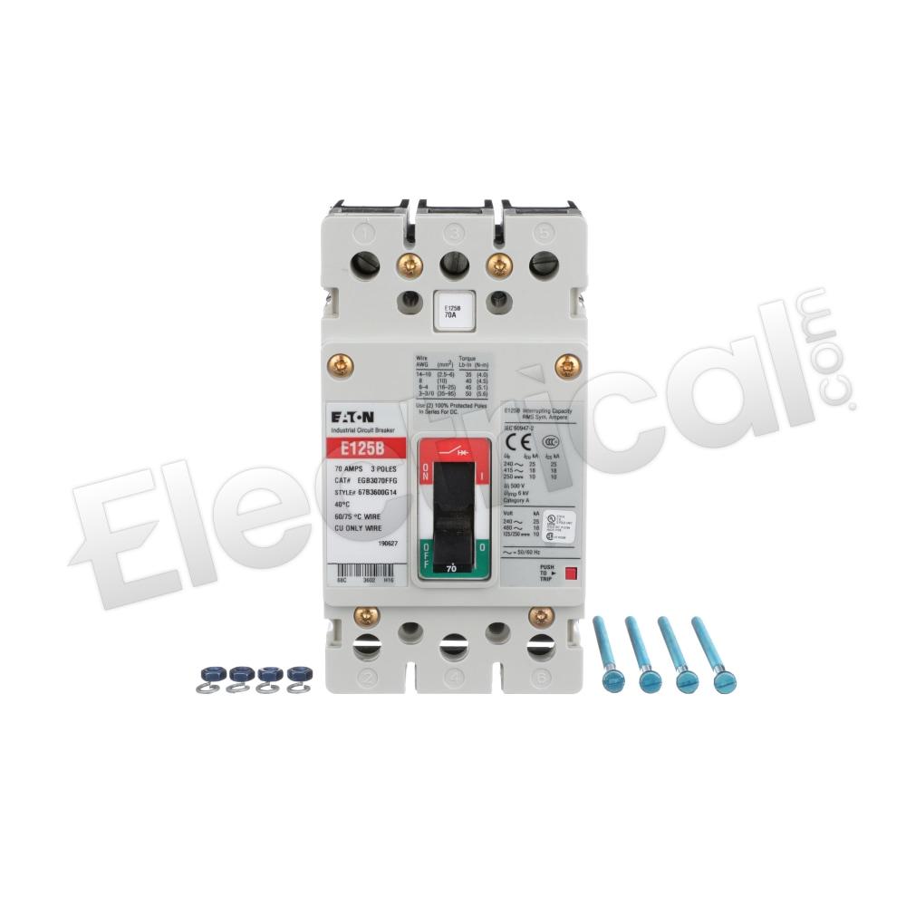 Eaton Molded Case EGB3070FFG