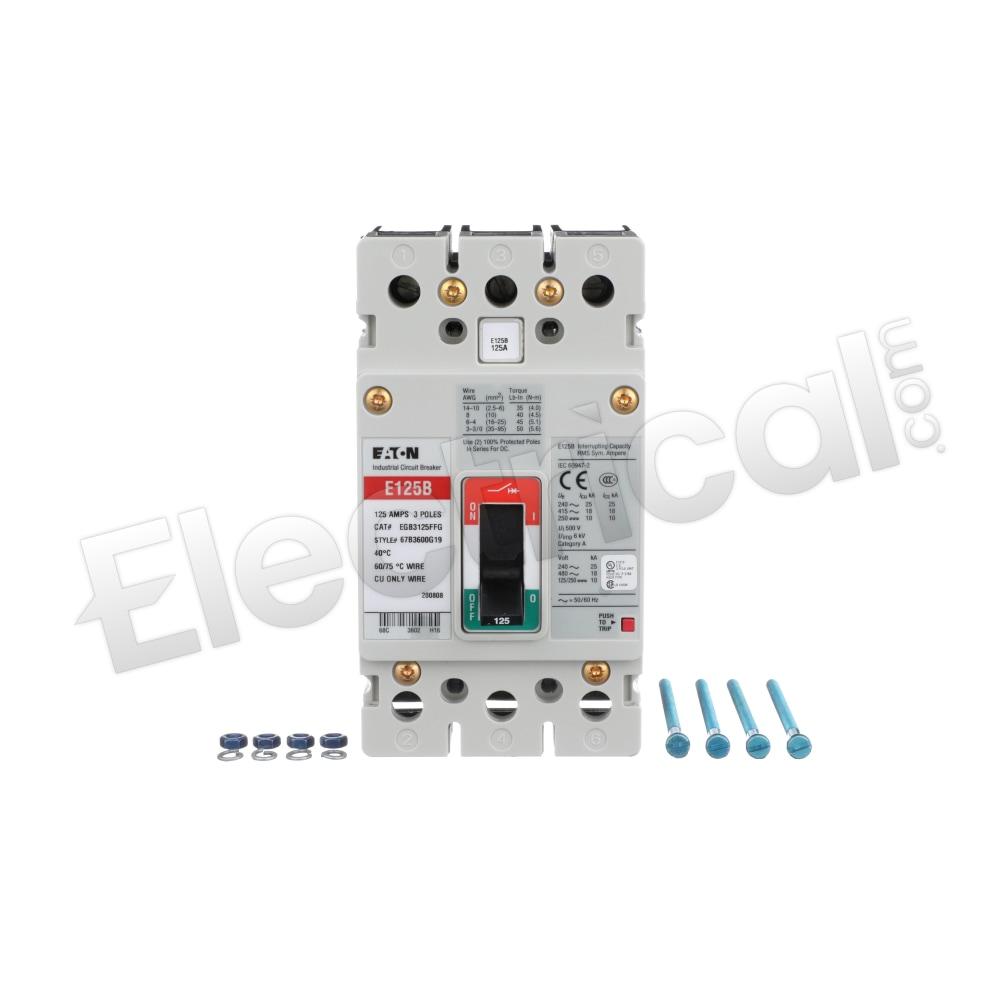 Eaton Molded Case EGB3125FFG