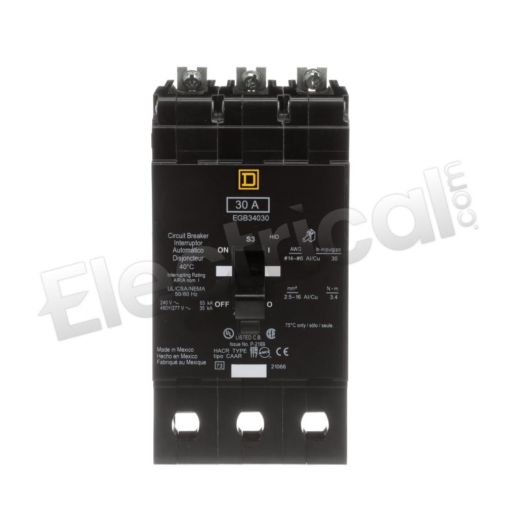 Square D Molded Case EGB34030
