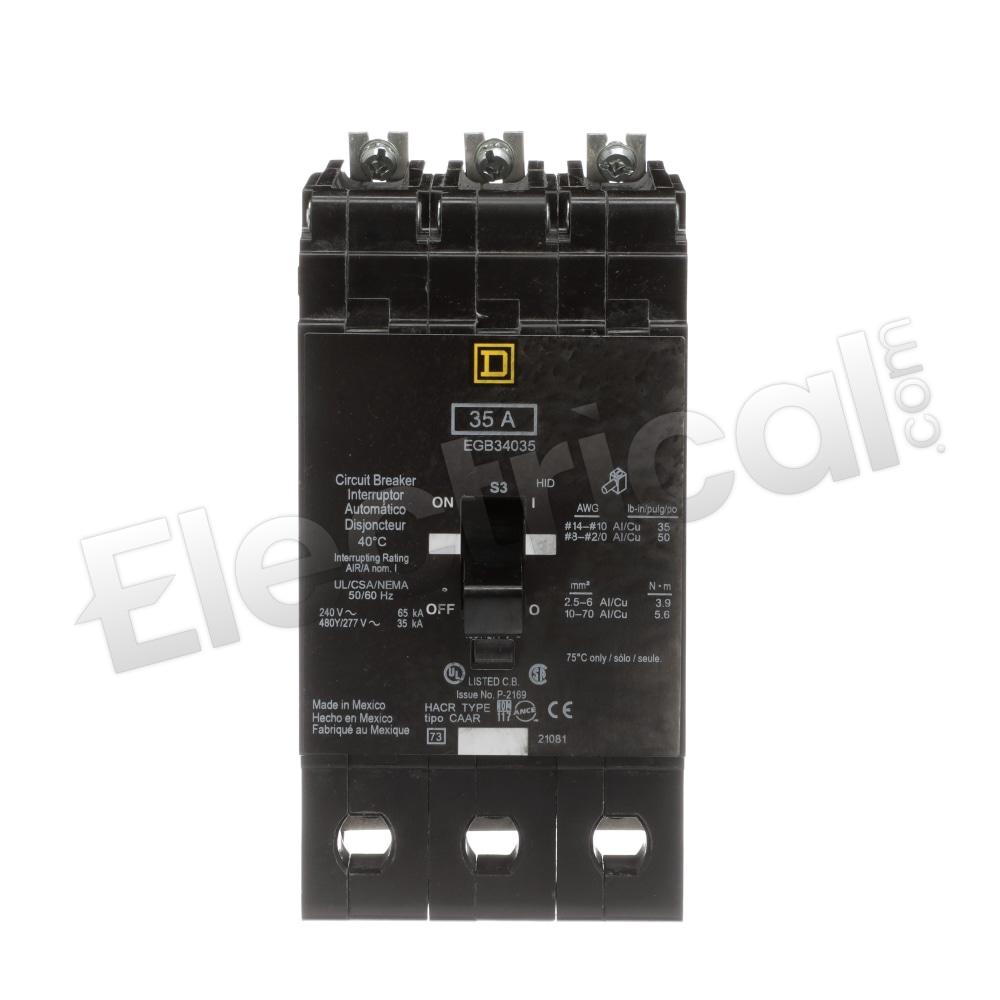 Square D Molded Case EGB34035