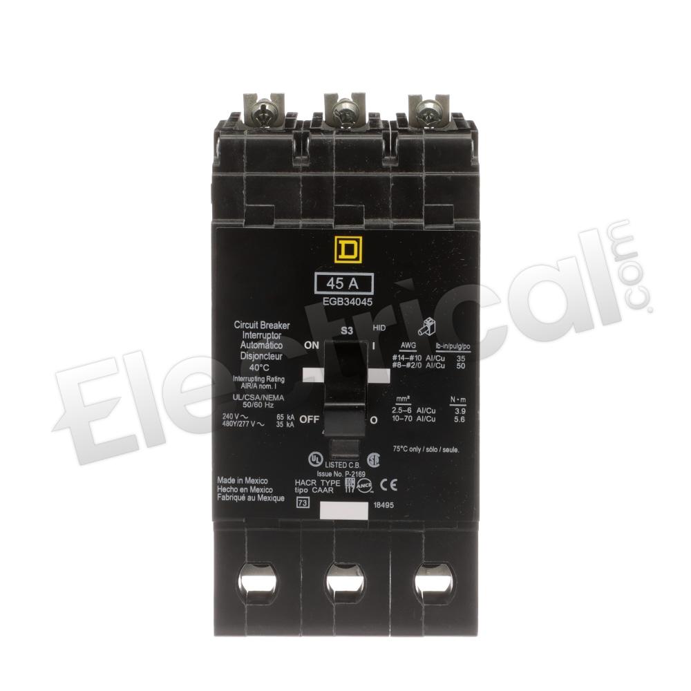 Square D Molded Case EGB34045