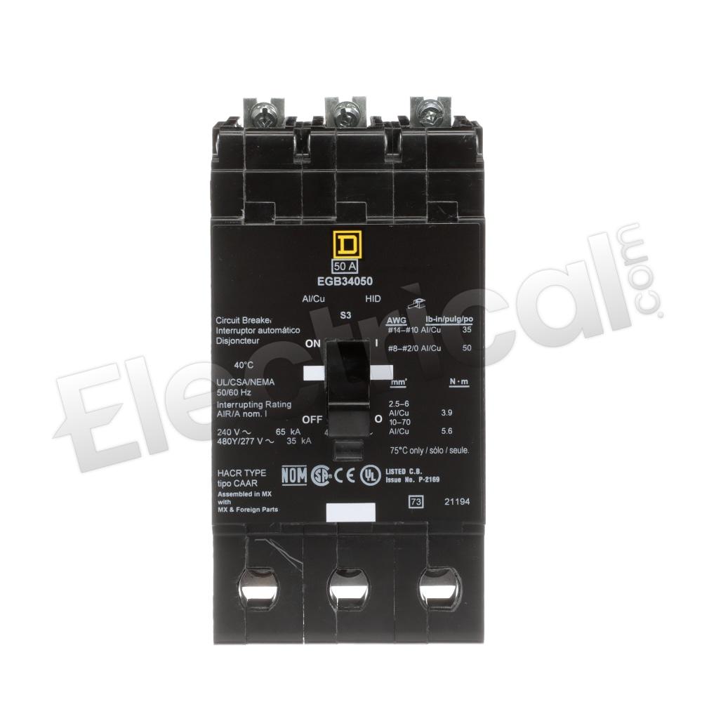 Square D Molded Case EGB34050SA