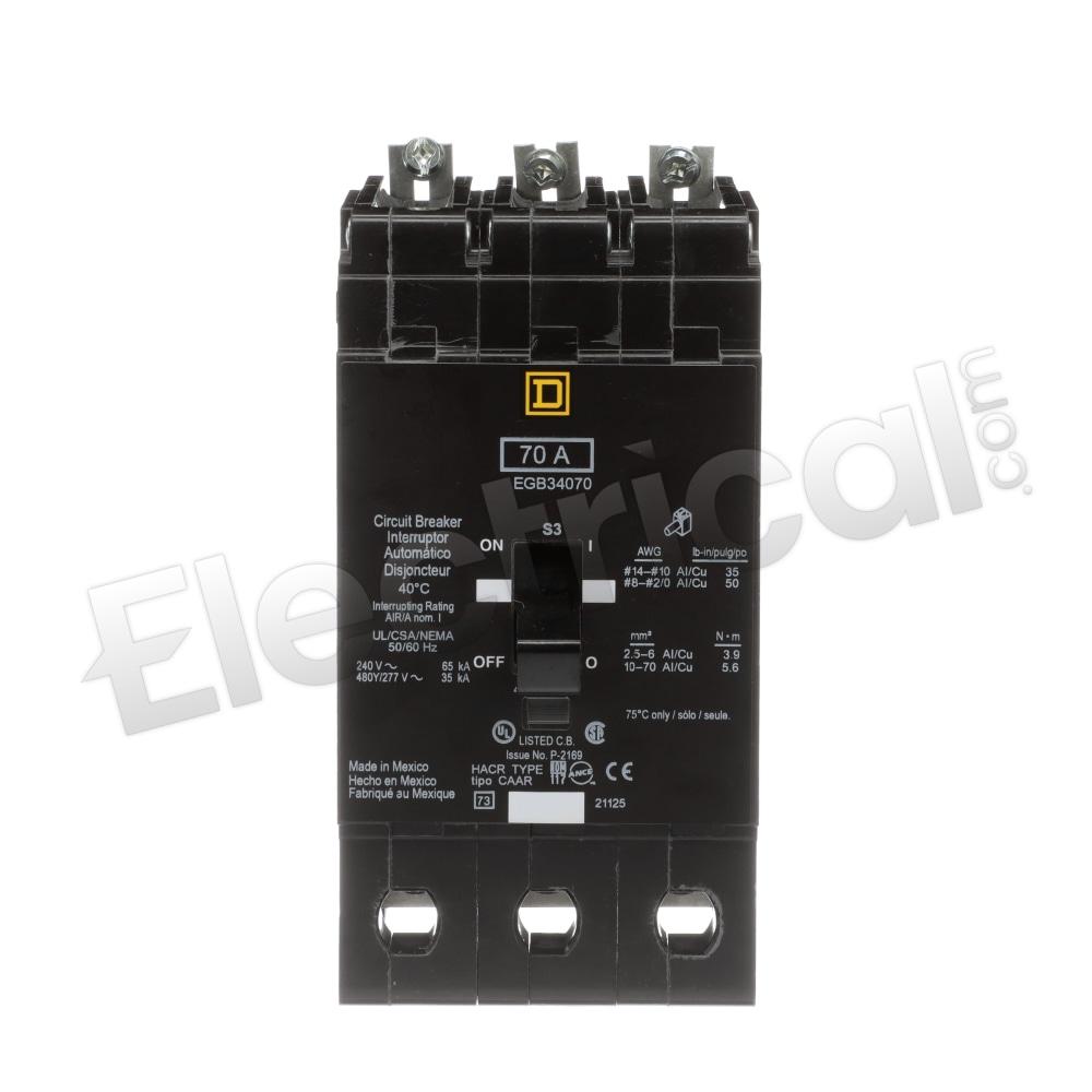 Square D Molded Case EGB34070