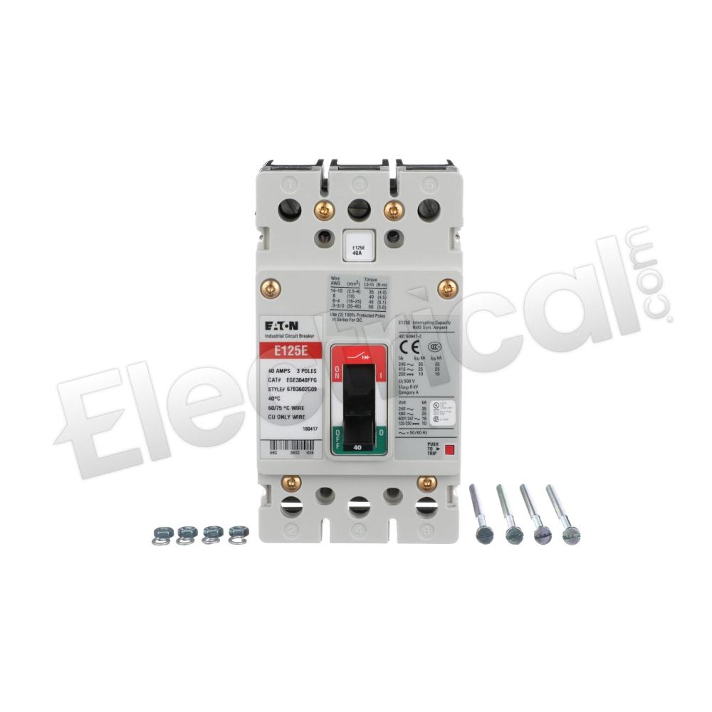 Eaton Molded Case EGE3040FFG