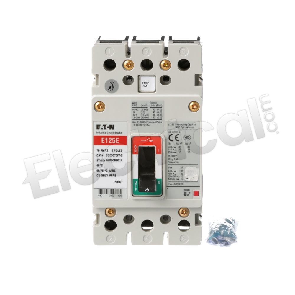 Eaton Molded Case EGE3070FFG