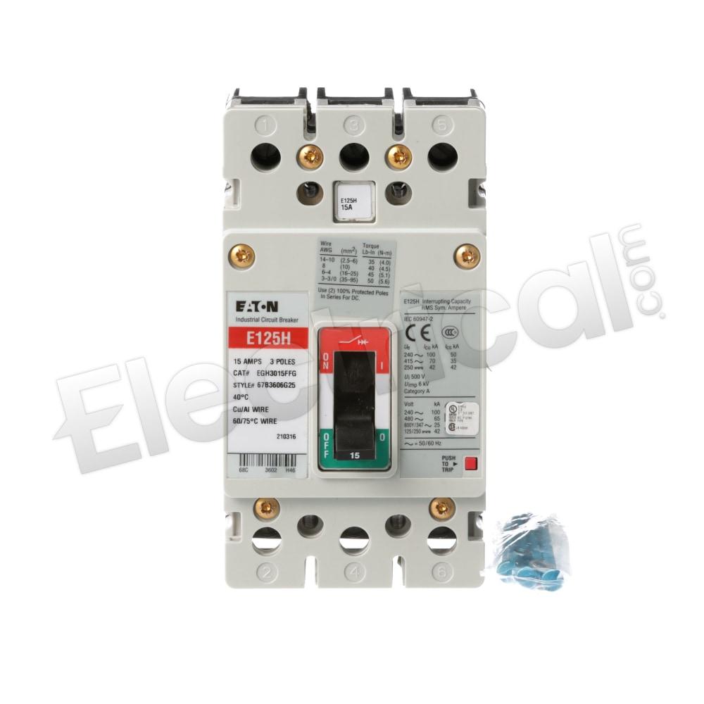 Eaton Molded Case EGH3015FFG