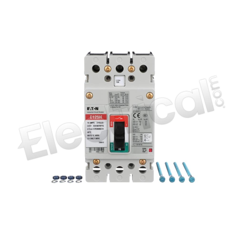 Eaton Molded Case EGH3070FFG
