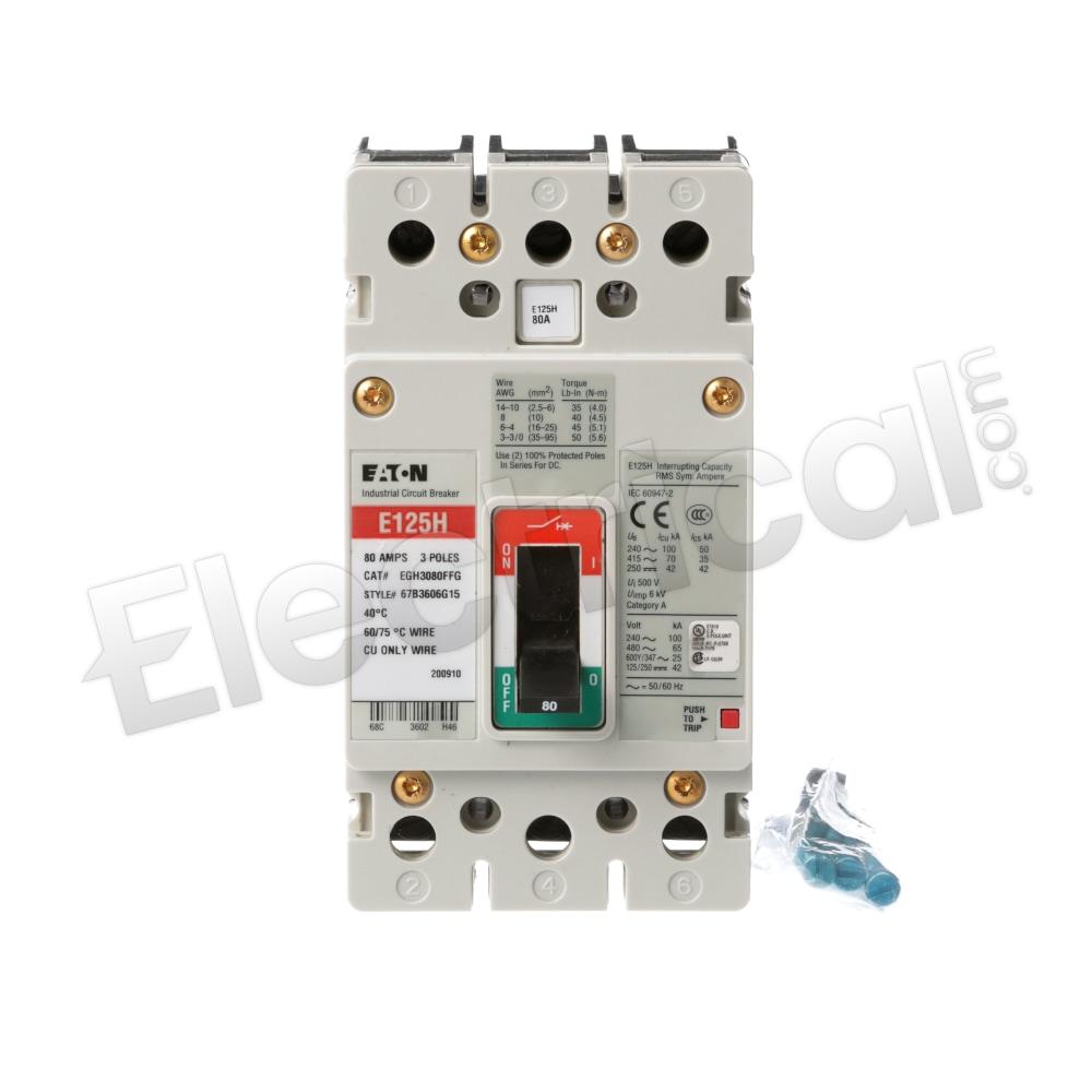 Eaton Molded Case EGH3080FFG