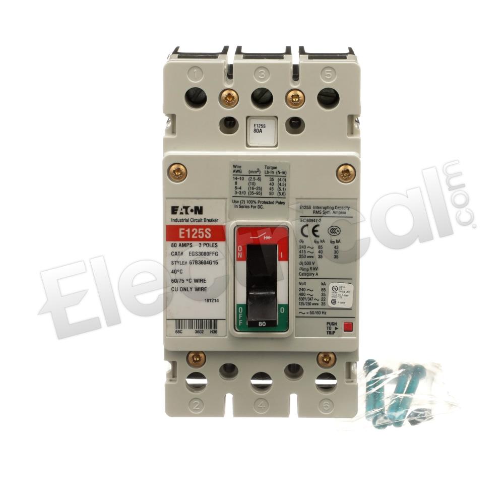 Eaton Molded Case EGS3080FFG