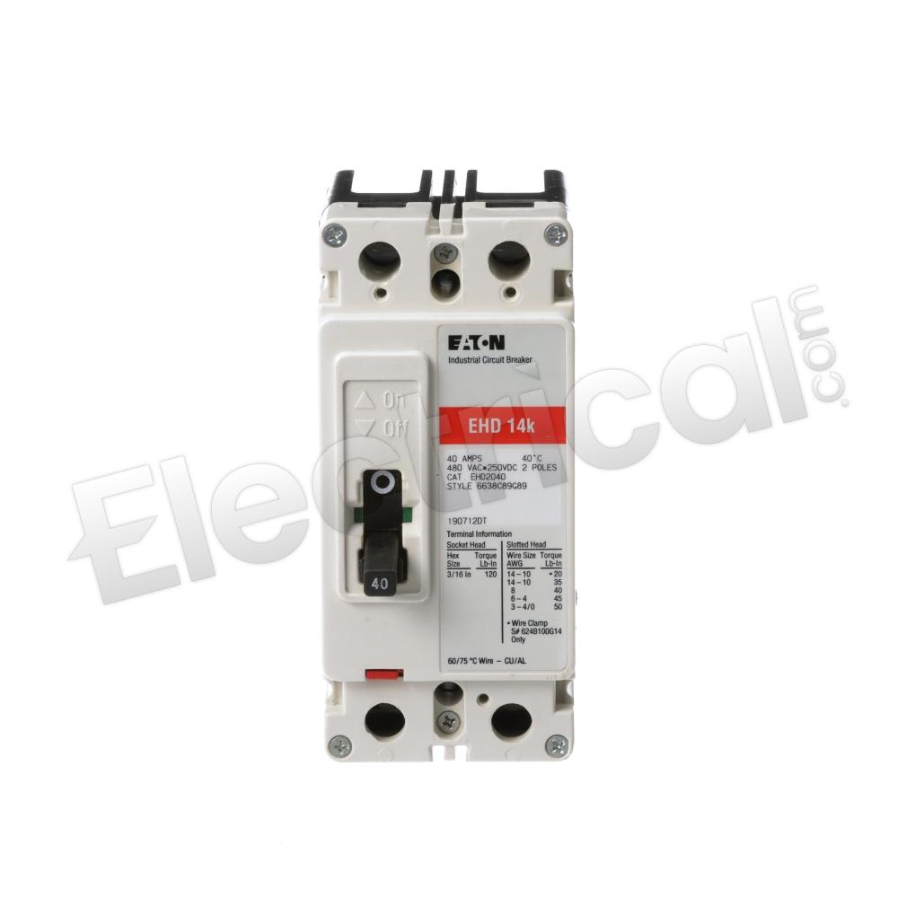 Eaton Molded Case EHD2040