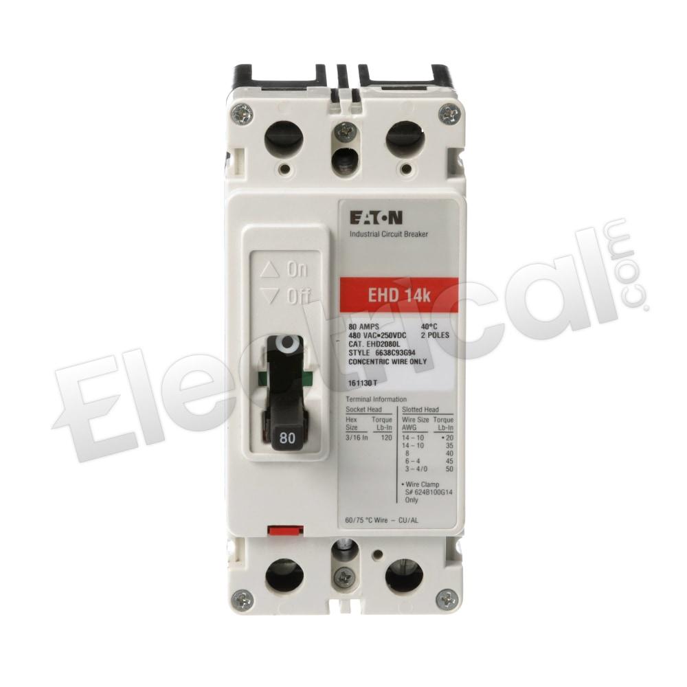 Eaton Molded Case EHD2080L