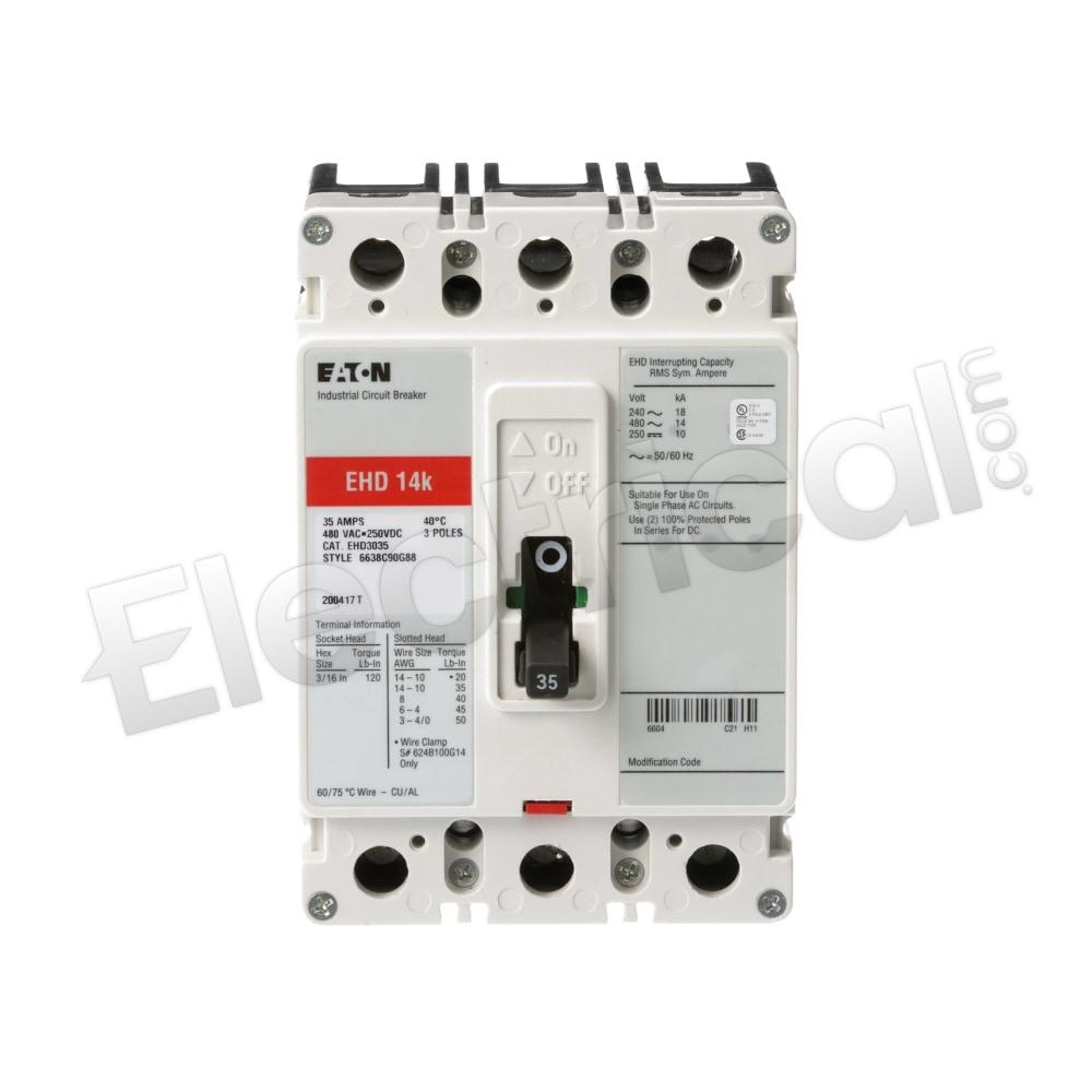 Eaton Molded Case EHD3035V
