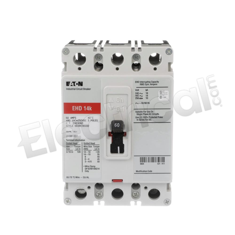 Eaton Molded Case EHD3060