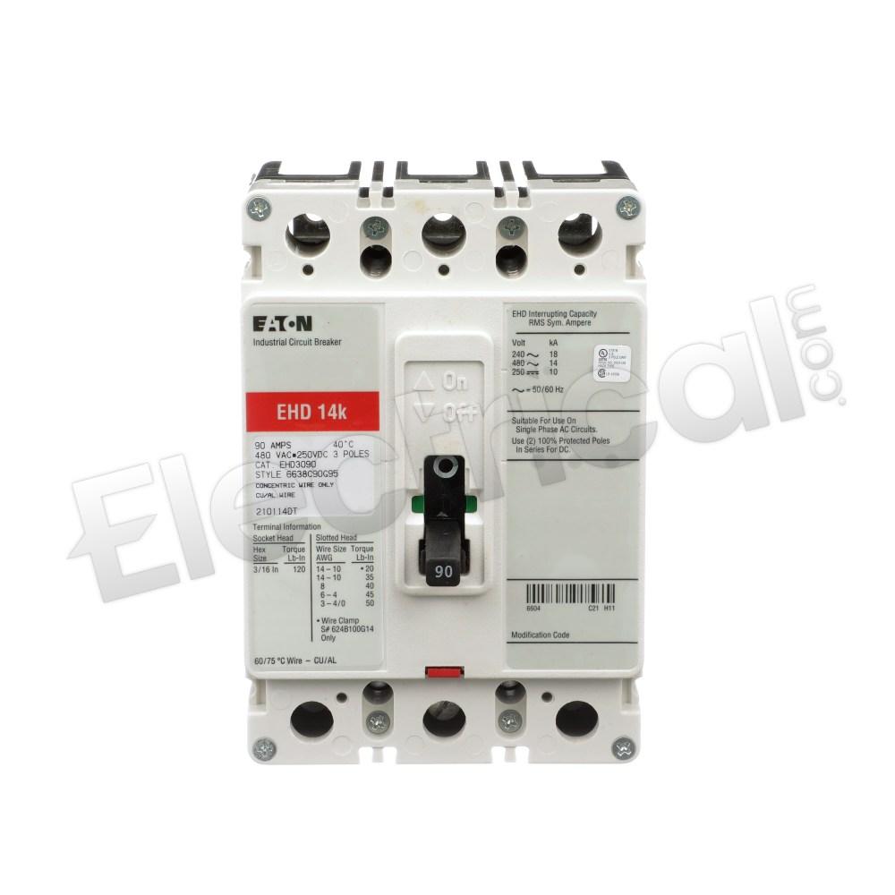 Eaton Molded Case EHD3090L