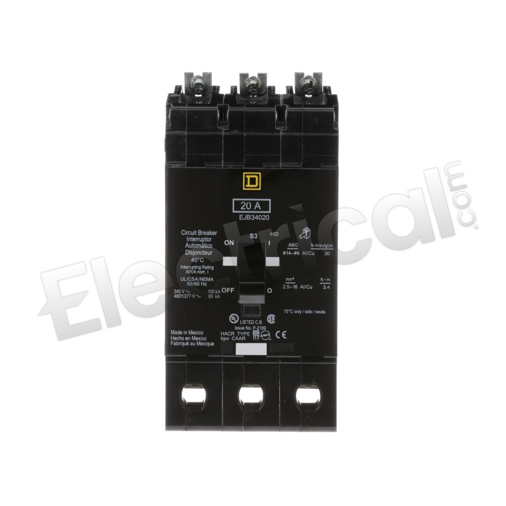 Square D Molded Case EJB34020SA