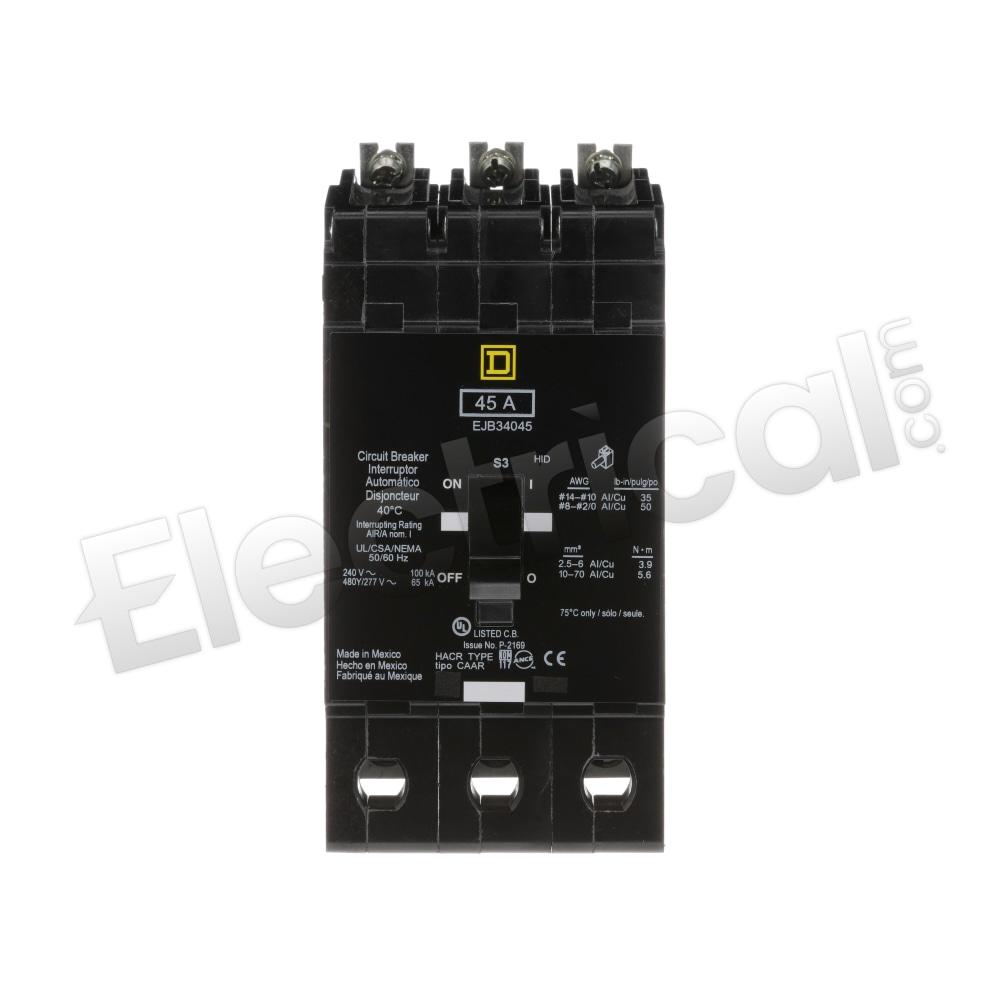 Square D Molded Case EJB34045SA
