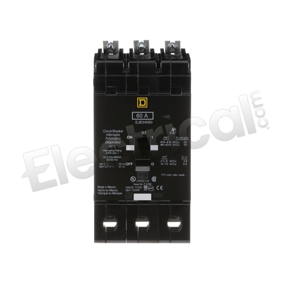Square D Molded Case EJB34060SA