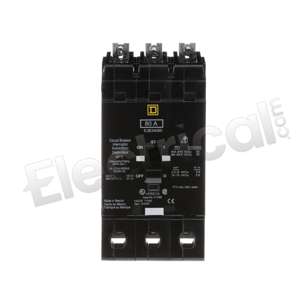 Schneider Electric Molded Case EJB34080SA