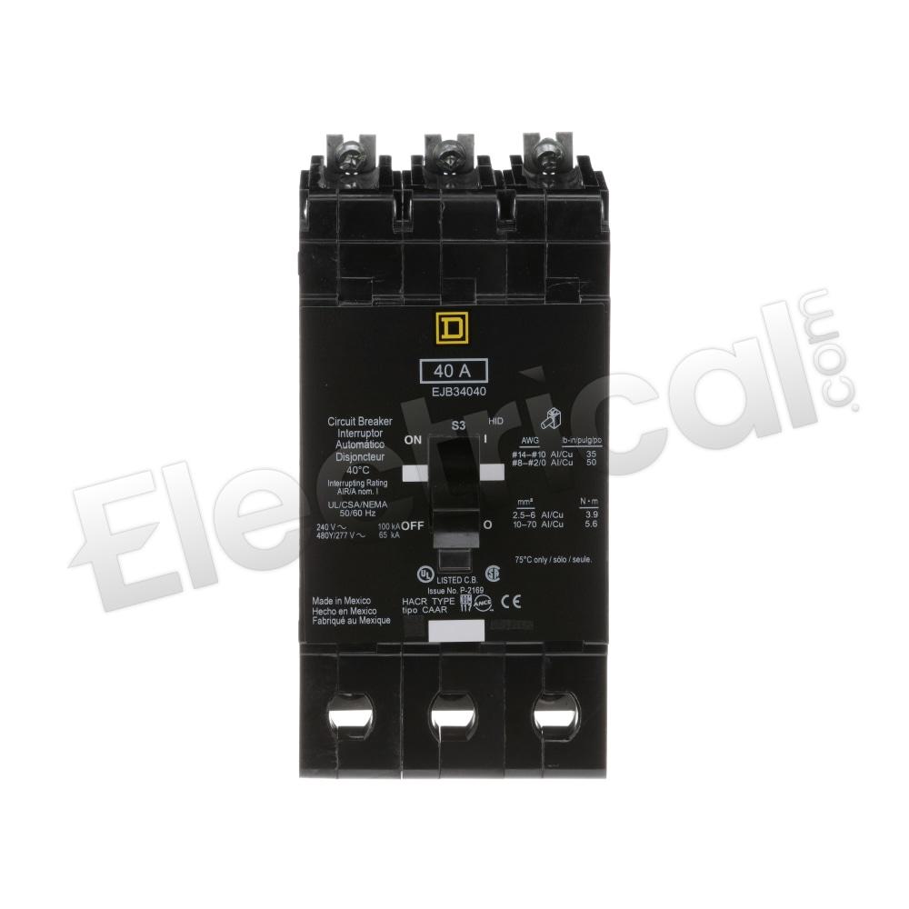 Square D Molded Case EJB34125SA