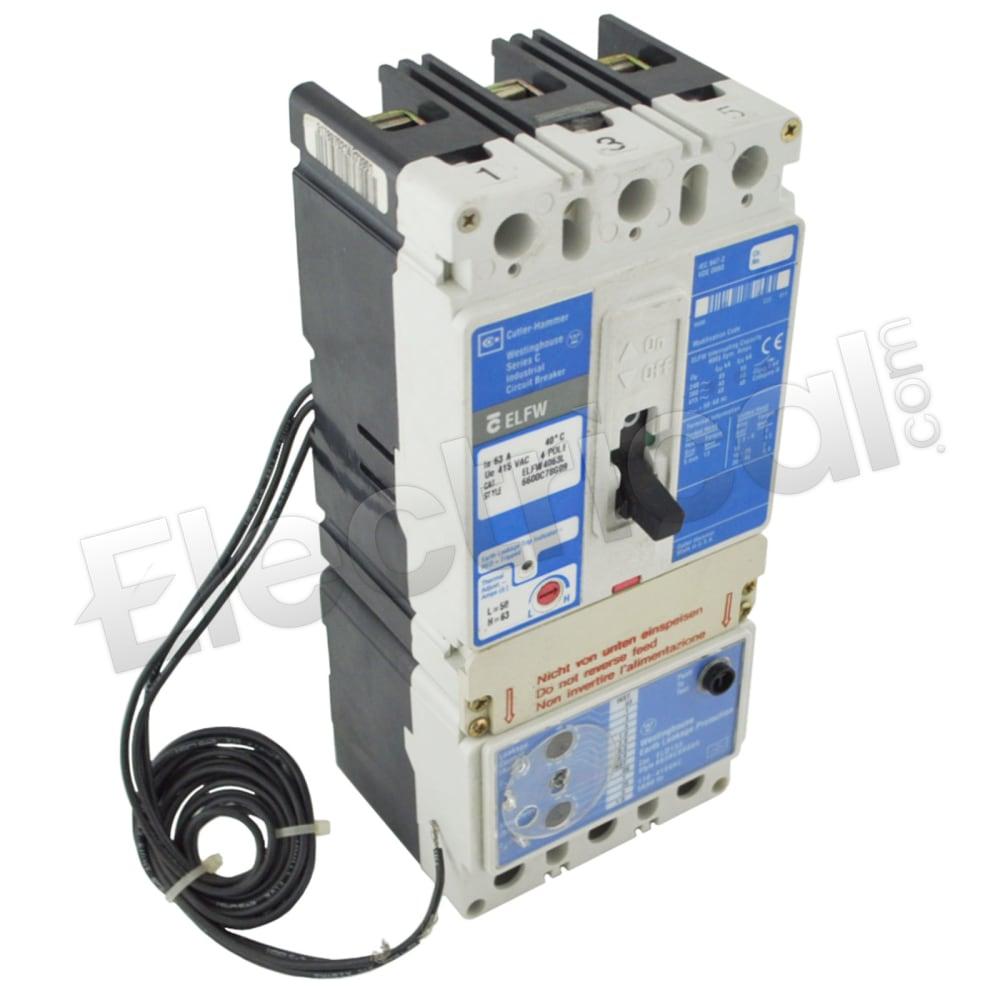 Cutler Hammer Molded Case ELFW4063L