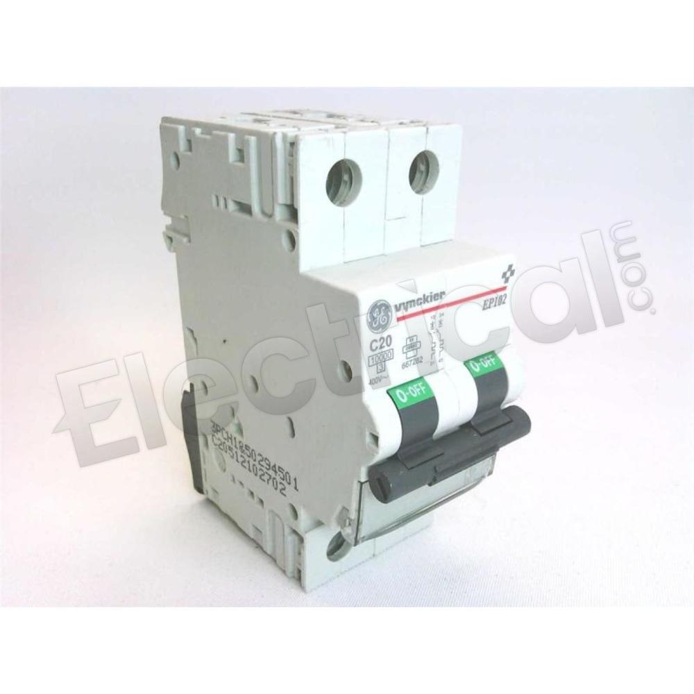 General Electric Molded Case EP102C20