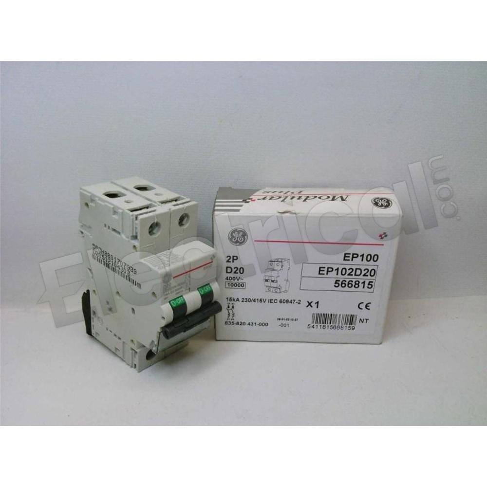 General Electric Molded Case EP102D20