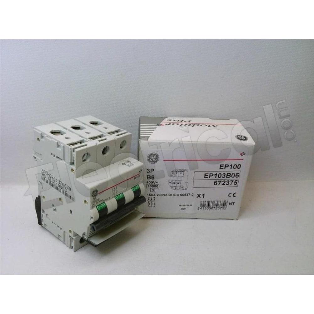 General Electric Molded Case EP103B06