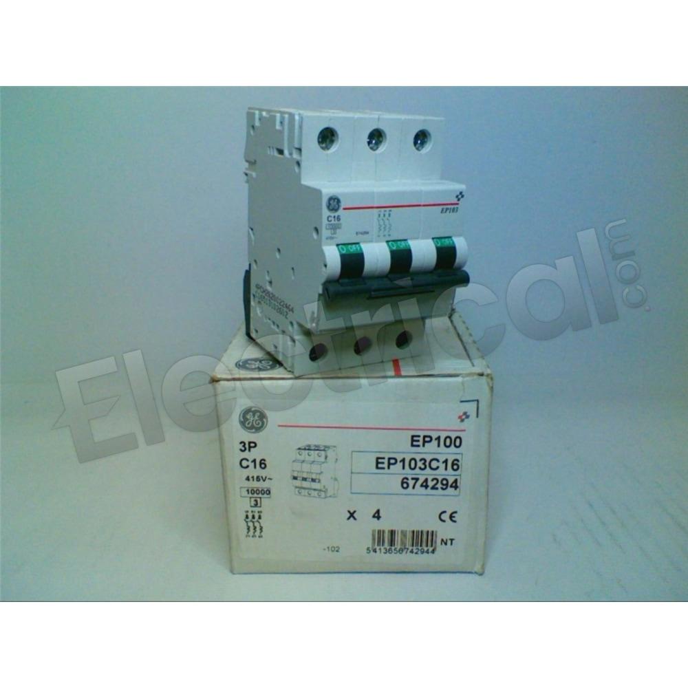 General Electric Molded Case EP103C16