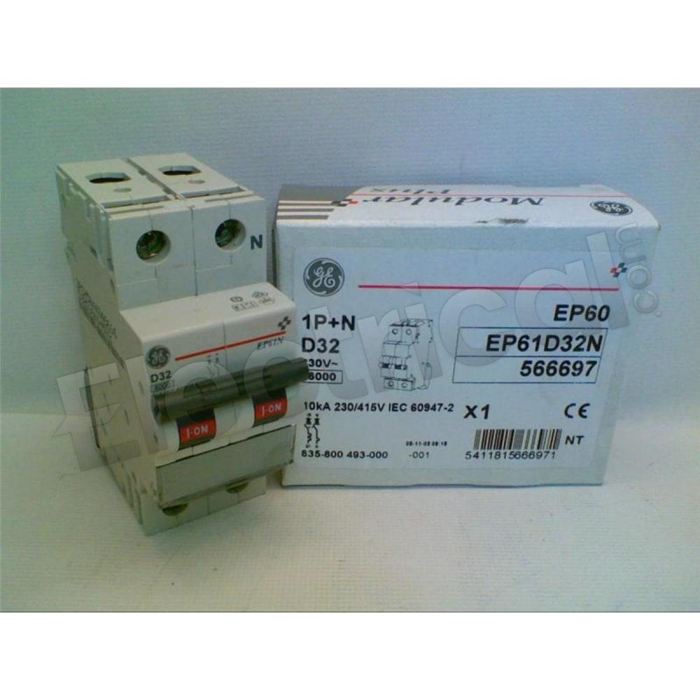 General Electric Molded Case EP61D32N