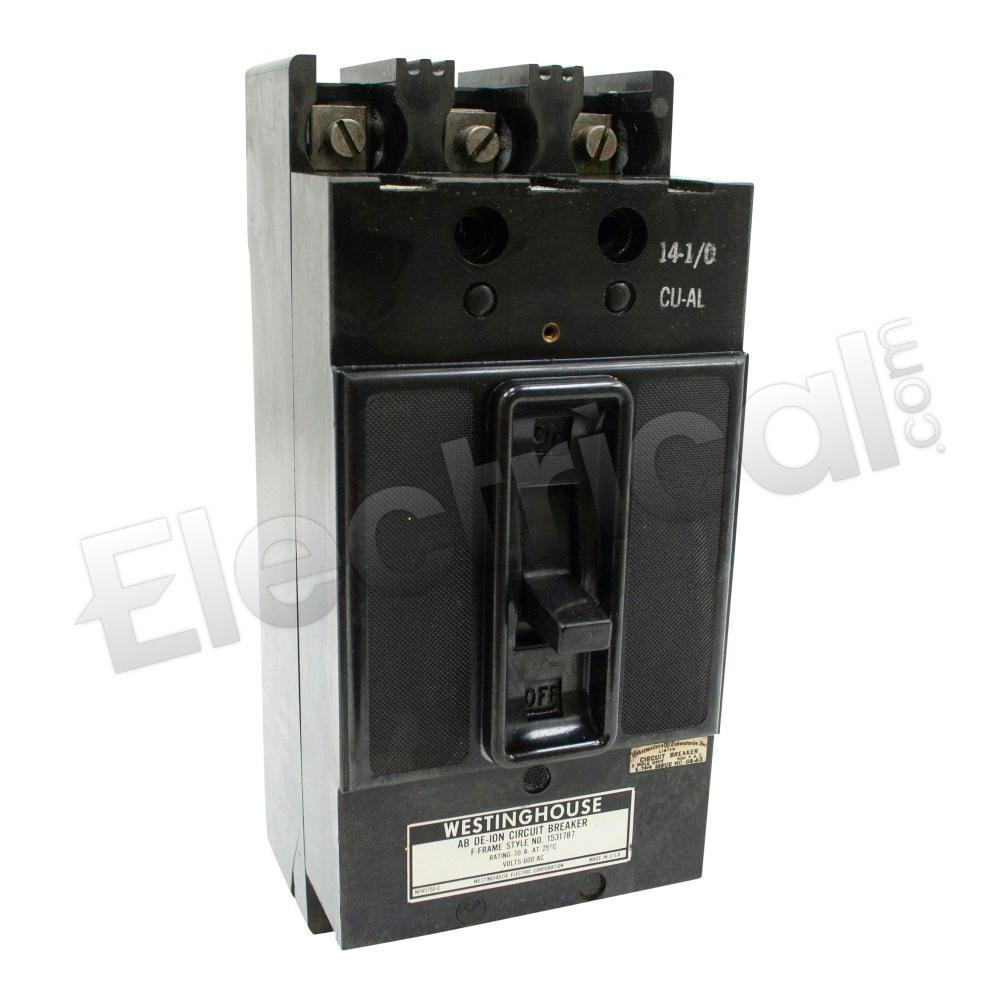 Cutler Hammer Molded Case F3070S