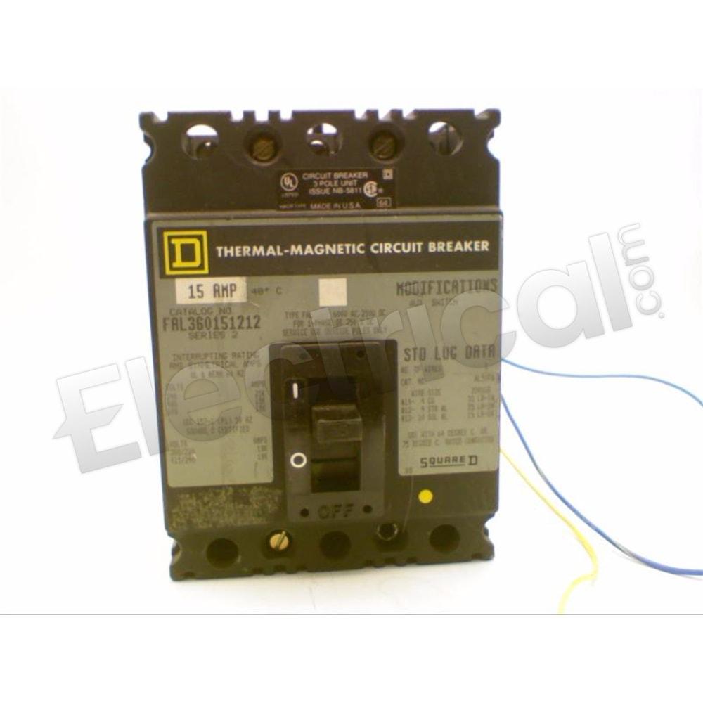 Square D Molded Case FA360151212
