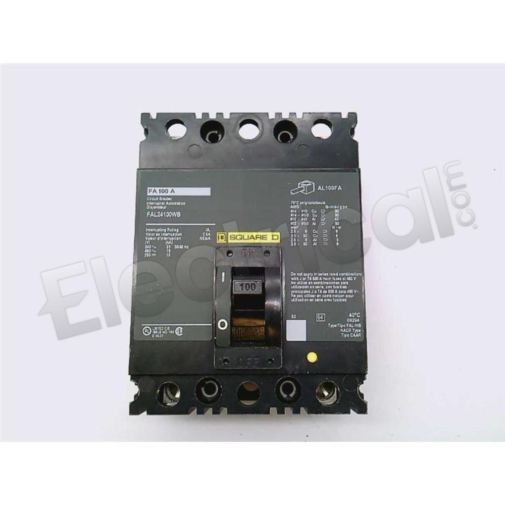 Schneider Electric Molded Case FAL24100WB