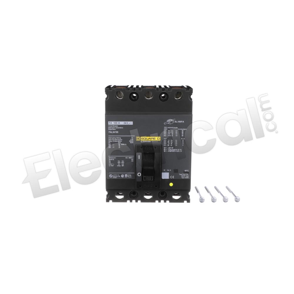 Square D Molded Case FAL34100
