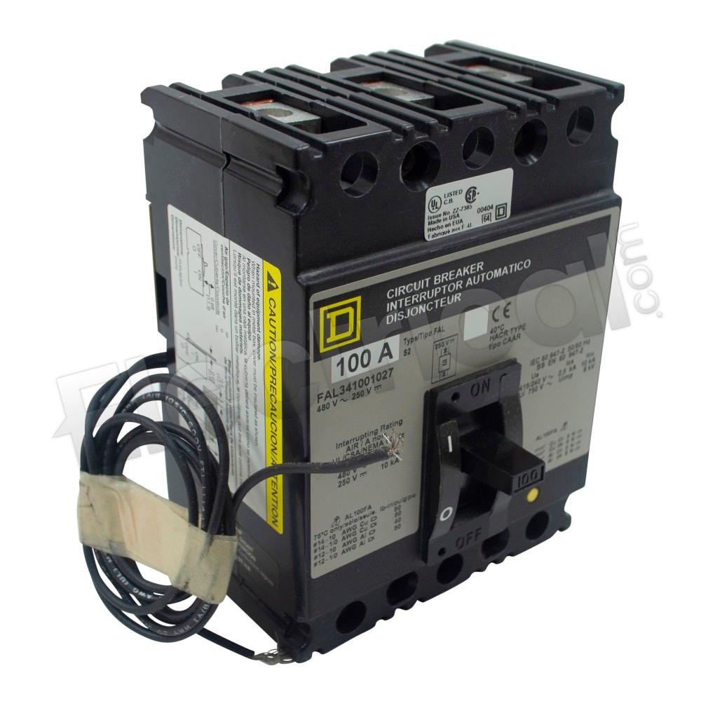 Square D Molded Case FAL341001027