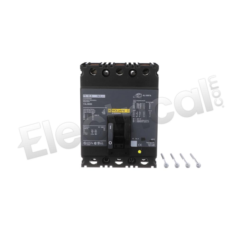 Square D Molded Case FAL36050