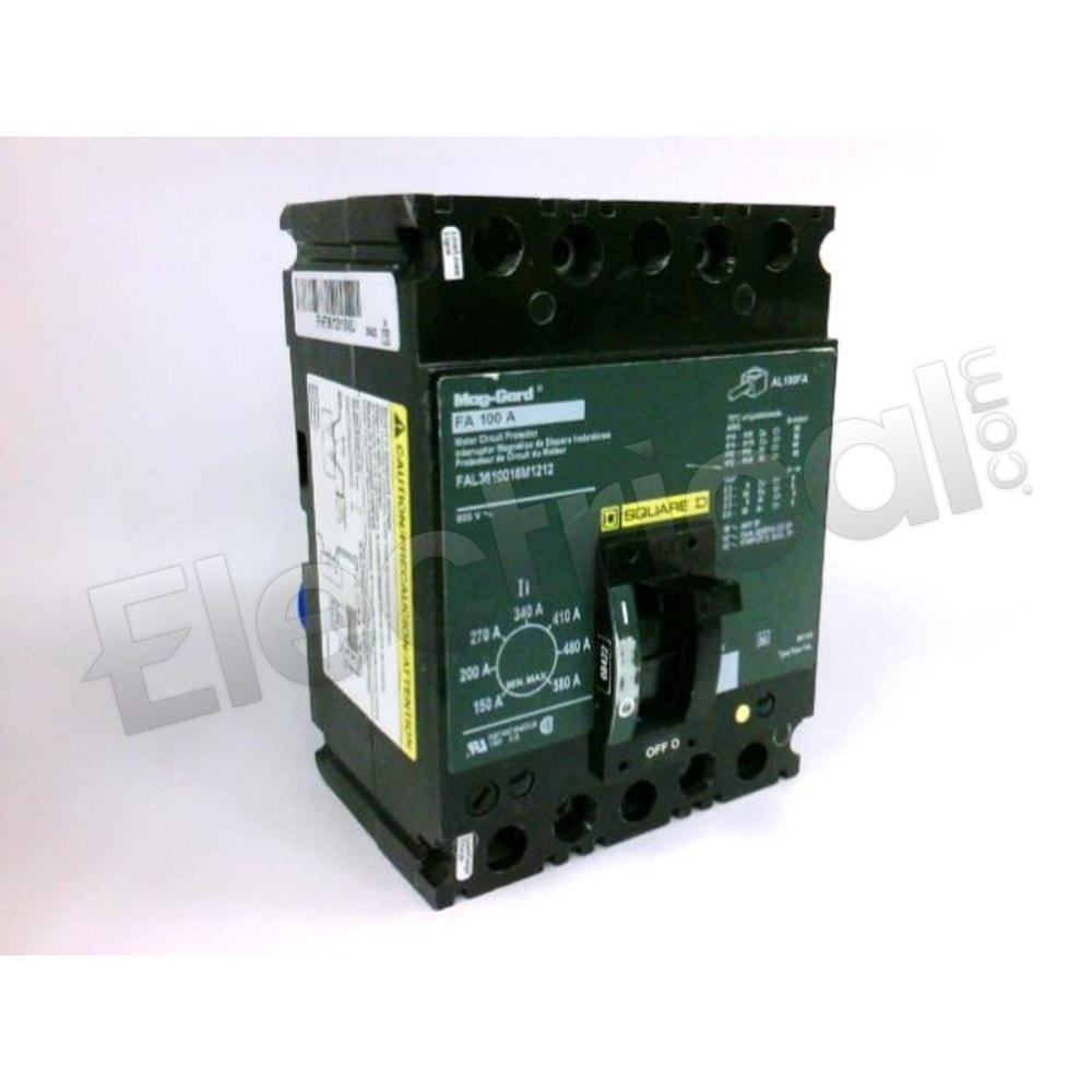 Schneider Electric Molded Case FAL3610016M1212