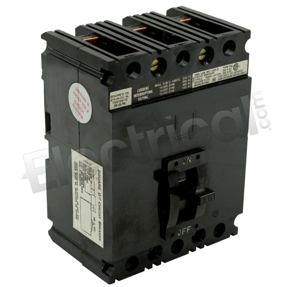 Square D Molded Case FAP36020-BLACK