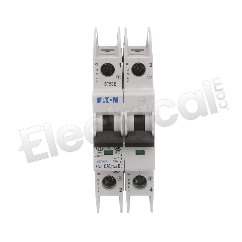 Eaton Molded Case FAZ-C20/2-NA-DC